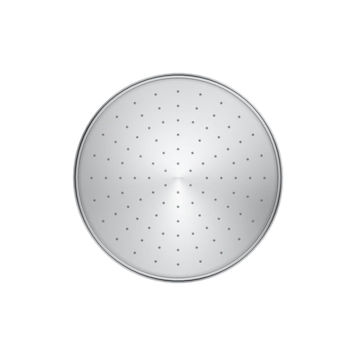 KOHLER K-13694 Traditional 12" single-function rainhead, 2.5 gpm, polished chrome - view 4