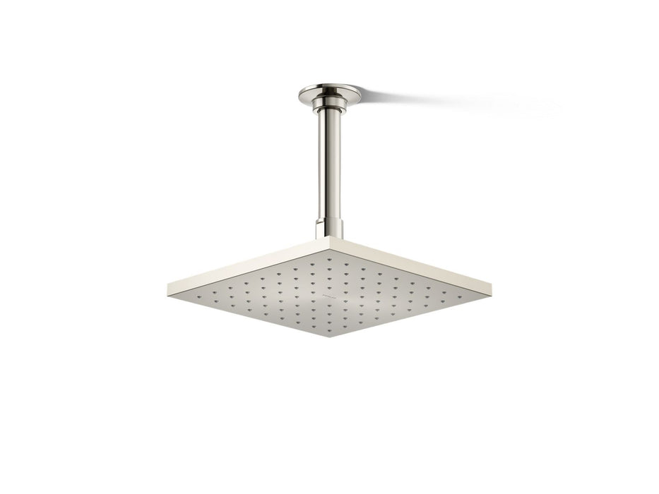 KOHLER K-13695-G Contemporary Square 8" single-function rainhead, 1.75 gpm