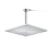 KOHLER K-13696 Contemporary Square 10" single-function rainhead, 2.5 gpm, polished chrome - view 3