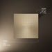 KOHLER K-13696 Contemporary Square 10" single-function rainhead, 2.5 gpm, vibrant brushed bronze - view 5