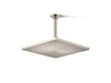 KOHLER K-13696 Contemporary Square 10" single-function rainhead, 2.5 gpm, vibrant brushed nickel