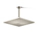 KOHLER K-13696 Contemporary Square 10" single-function rainhead, 2.5 gpm, vibrant brushed nickel - view 3
