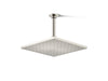 KOHLER K-13696 Contemporary Square 10" single-function rainhead, 2.5 gpm, vibrant polished nickel