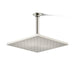 KOHLER K-13696 Contemporary Square 10" single-function rainhead, 2.5 gpm, vibrant polished nickel - view 3