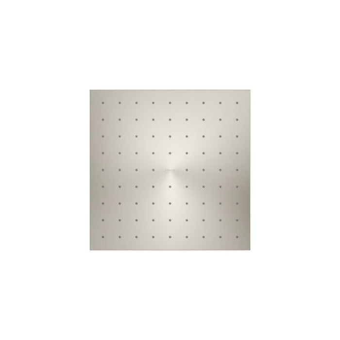 KOHLER K-13696 Contemporary Square 10" single-function rainhead, 2.5 gpm, vibrant polished nickel - view 4