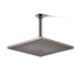 KOHLER K-13696 Contemporary Square 10" single-function rainhead, 2.5 gpm, vibrant titanium - view 3