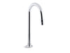 KOHLER K-13770 Bathroom sink gooseneck spout with aerator, polished chrome