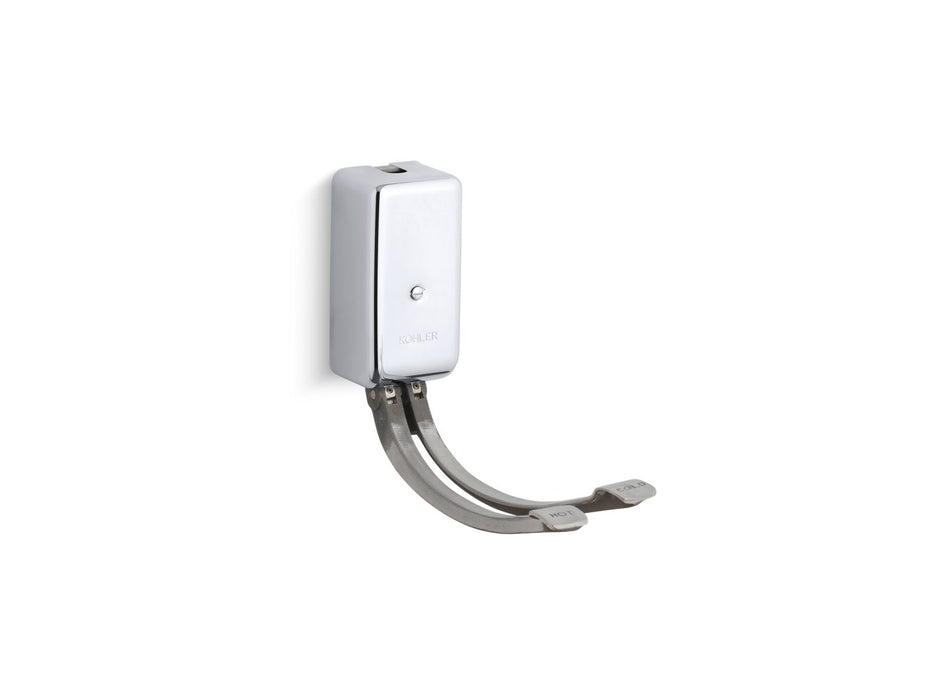 KOHLER K-13816 Double wall-mount foot control, polished chrome