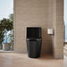 KOHLER K-1381-0 K-1381 Veil One-piece Elongated Toilet with Skirted Trapway, Dual-flush, black black - view 3