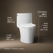 KOHLER K-1381-0 K-1381 Veil One-piece Elongated Toilet with Skirted Trapway, Dual-flush, white - view 3