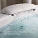 KOHLER K-1394-H3 RiverBath 66" drop-in heated whirlpool bath, white - view 2