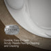 KOHLER K-1394-H3 RiverBath 66" drop-in heated whirlpool bath, white - view 5