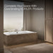 KOHLER K-1417-0 K-1417 Memoirs 72" x 42" Drop-in Bath, white - view 3