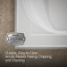 KOHLER K-1418-GH Memoirs 72" x 42" drop-in Heated BubbleMassage air bath, white - view 5