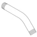 KOHLER K-1430395 Shower Arm, vibrant brushed moderne brass