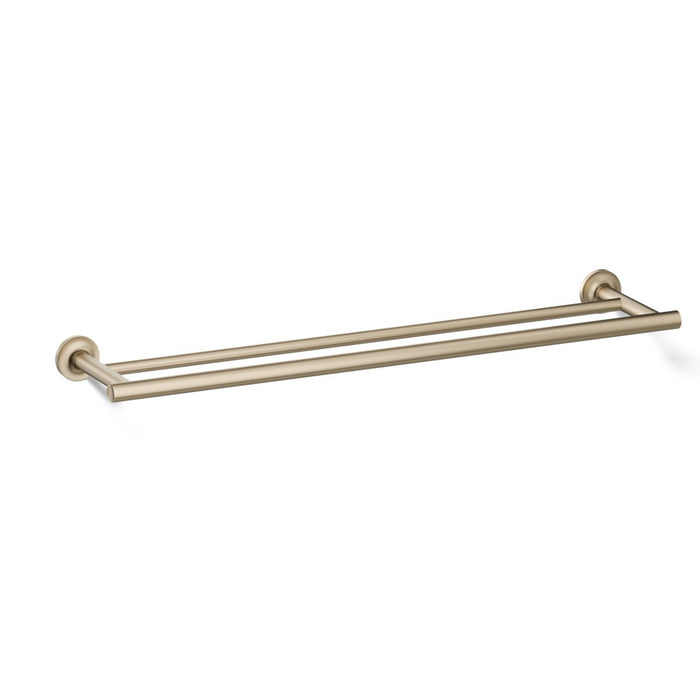 KOHLER K-14375 Purist 24" Double towel bar