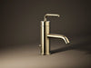KOHLER K-14402-4A Purist Single-handle bathroom sink faucet with Straight Lever handle, 1.2 gpm, vibrant french gold - view 4