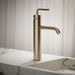 KOHLER K-14404-4A Purist Tall single-handle bathroom sink faucet with Lever handle, 1.2 gpm, vibrant brushed bronze - view 4