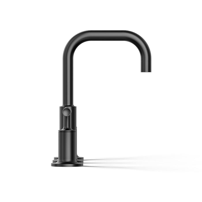 KOHLER K-14406-4 Purist Widespread bathroom sink faucet with Lever handles, 1.2 gpm