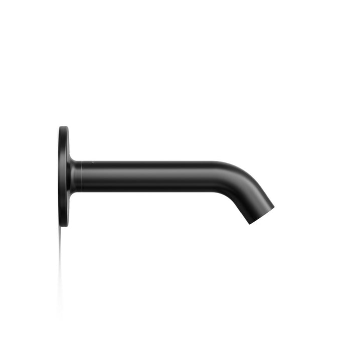 KOHLER K-14426 Purist Wall-mount bath spout, matte black - view 4