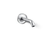 KOHLER K-14426 Purist Wall-mount bath spout, polished chrome