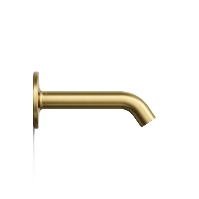 KOHLER K-14426 Purist Wall-mount bath spout, vibrant brushed moderne brass - view 4