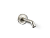 KOHLER K-14426 Purist Wall-mount bath spout, vibrant polished nickel