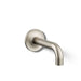 KOHLER K-14427 Purist Wall-mount bath spout, vibrant brushed nickel - view 5
