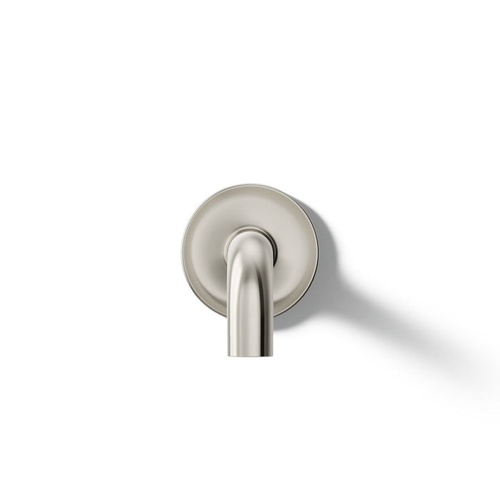 KOHLER K-14427 Purist Wall-mount bath spout, vibrant polished nickel - view 3