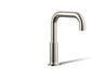 KOHLER K-14430 Purist Deck-mount bath spout, vibrant polished nickel
