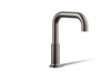 KOHLER K-14430 Purist Deck-mount bath spout, vibrant titanium