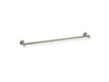 KOHLER K-14437 Purist 30" towel bar, vibrant polished nickel