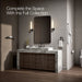 KOHLER K-14440 Purist Glass shelf, matte black - view 3