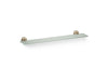 KOHLER K-14440 Purist Glass shelf, vibrant brushed bronze