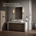 KOHLER K-14440 Purist Glass shelf, vibrant brushed moderne brass - view 3