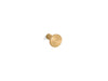 KOHLER K-14484 Purist Cabinet knob, vibrant brushed moderne brass