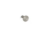KOHLER K-14484 Purist Cabinet knob, vibrant brushed nickel