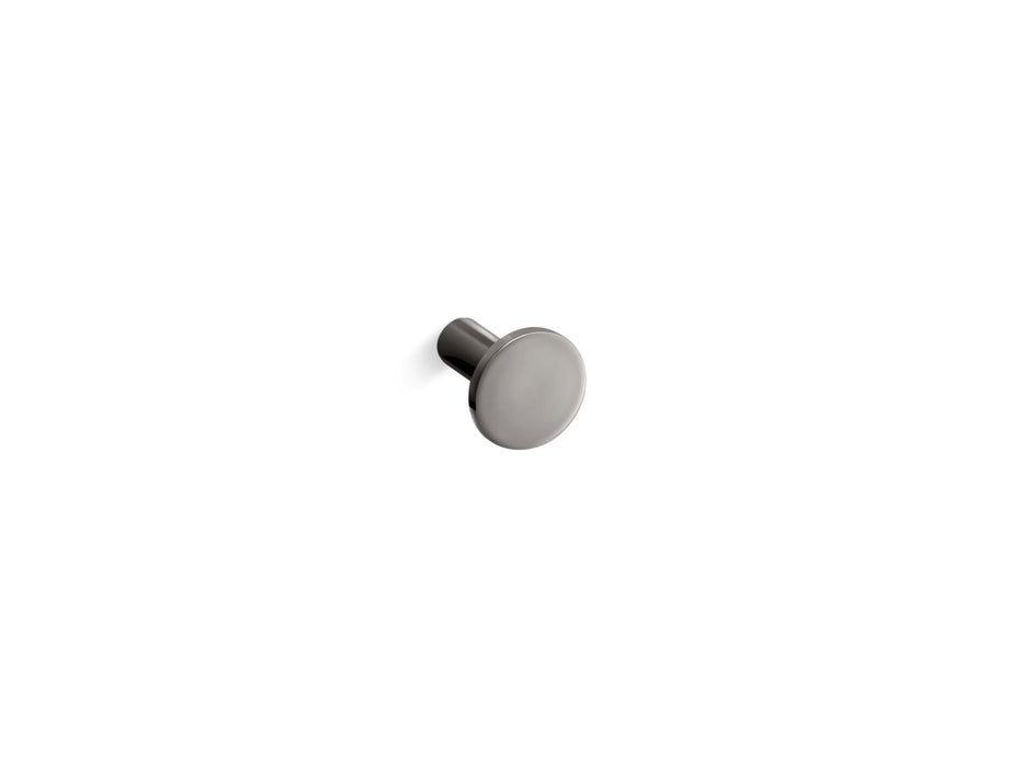 KOHLER K-14484 Purist Cabinet knob, vibrant titanium