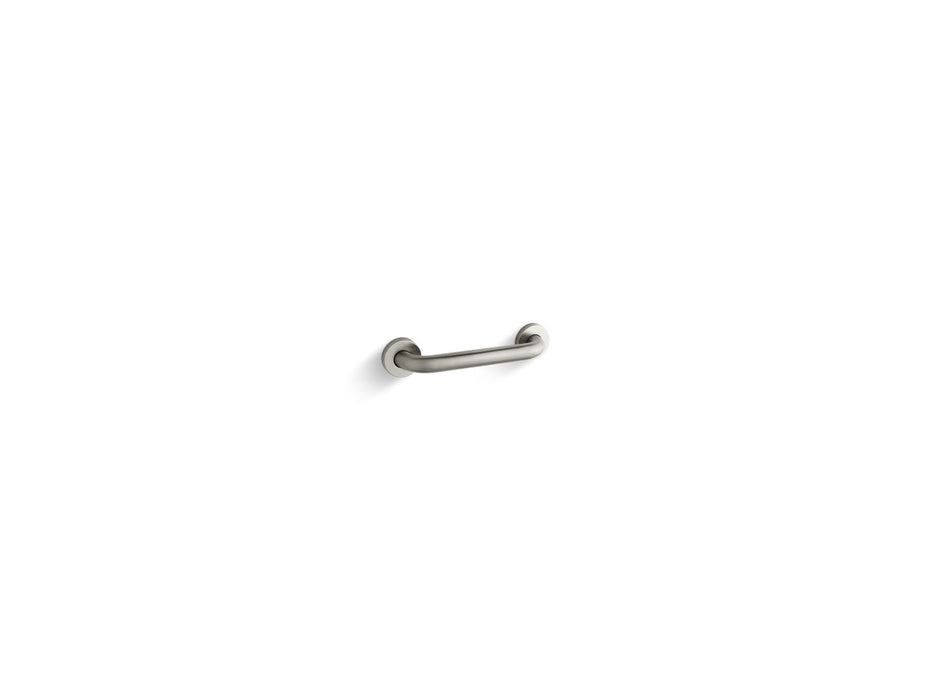 KOHLER K-14560 Contemporary 12" grab bar, vibrant brushed nickel
