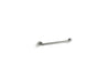 KOHLER K-14561 Contemporary 18" grab bar, brushed stainless