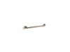 KOHLER K-14561 Contemporary 18" grab bar, vibrant brushed bronze