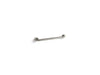 KOHLER K-14561 Contemporary 18" grab bar, vibrant brushed nickel