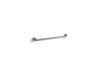 KOHLER K-14562 Contemporary 24" grab bar, brushed stainless