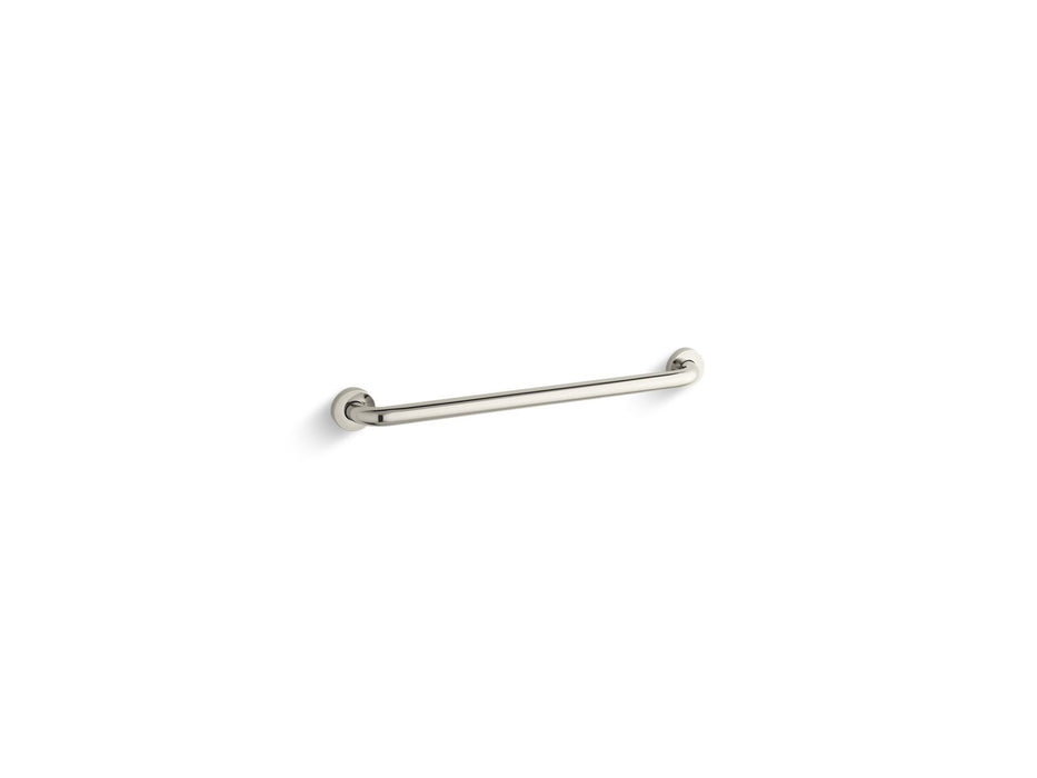 KOHLER K-14562 Contemporary 24" grab bar, vibrant polished nickel