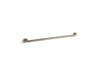 KOHLER K-14564 Contemporary 36" grab bar, vibrant brushed bronze