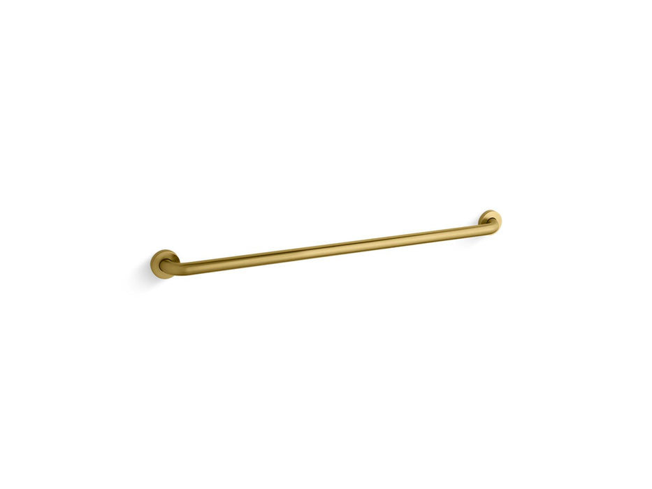 KOHLER K-14564 Contemporary 36" grab bar, vibrant brushed moderne brass