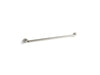 KOHLER K-14564 Contemporary 36" grab bar, vibrant polished nickel
