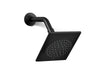KOHLER K-14786 Loure Single-function showerhead, 2.5 gpm, matte black