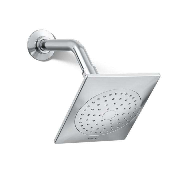 KOHLER K-14786 Loure Single-function showerhead, 2.5 gpm, polished chrome - view 4
