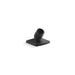 KOHLER K-14789 Loure Deck- or bath-mount handshower holder with handshower hose, matte black
